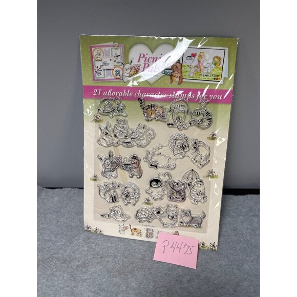 Picnic Pals Clear Stamps by Alice Wong for Scrapbooking & Crafting - Picture 5 of 5